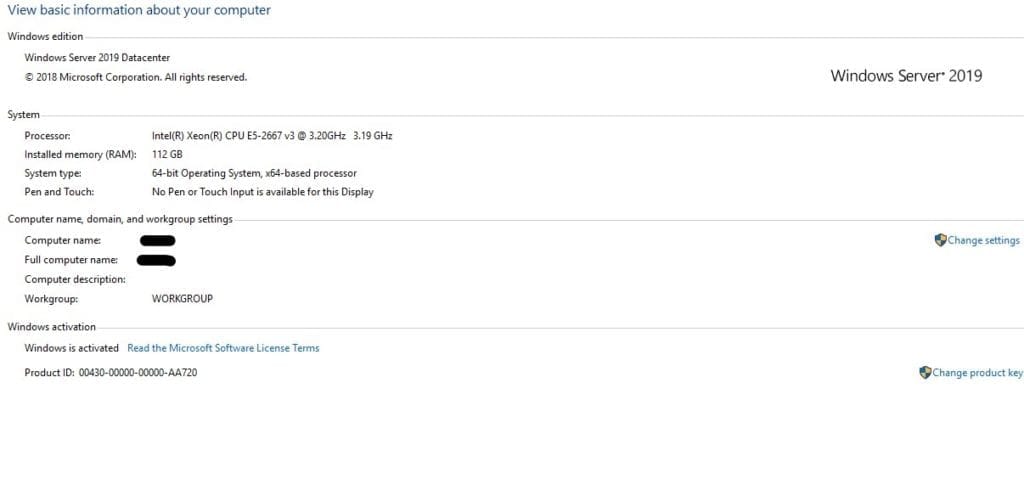 112GB RAM